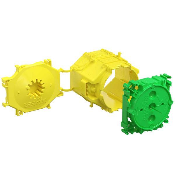 Kaiser Betonbau, B1 Geräte-Verbindungsdose, 2-teilig, Einbauöffnung Ø 60 mm, Tie