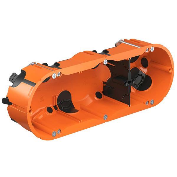 Kaiser Hohlwand Geräte-Verbindungsdose, O-range ECON® 3, mit Geräteschrauben, Ti