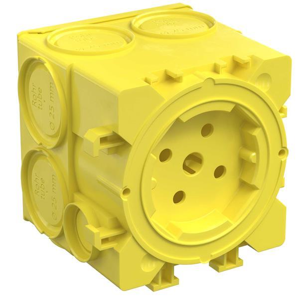 Kaiser Betonbau, B2 Geräte-Verbindungsdose, für Systemhaftmagnet, Tiefe 68,5 mm,