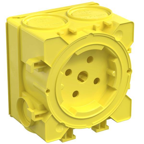 Kaiser Betonbau, B2 Geräte-Verbindungsdose, für System-Haftmagnet, Tiefe 48,5 mm