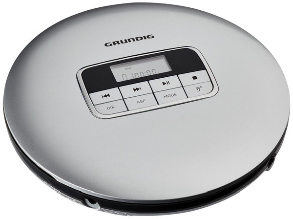 GRUN CD Portable GCDP 8000 silber/schwarz
