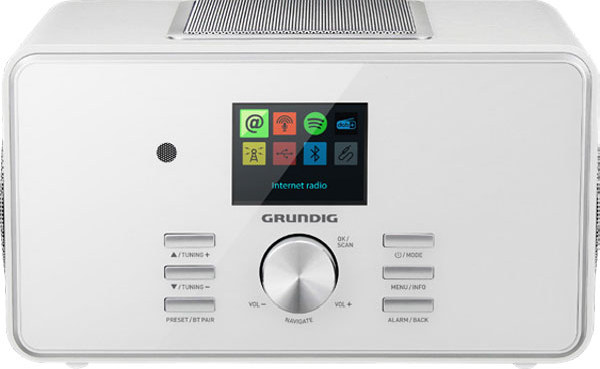 GRUN Tischradio DTR 6000 X White DAB+ Internet Radio 2.1