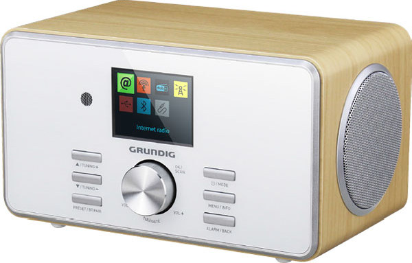GRUN Tischradio DTR 5000 X Oak DAB+ Internet Radio
