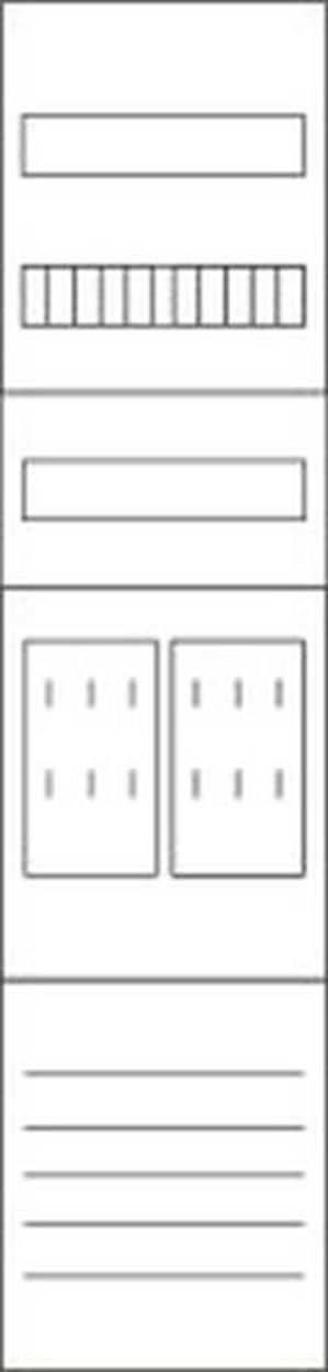 Eaton Zählerfeld ZSD-Z17B0016 Eaton Zählerfeld ZSD-Z17B0016