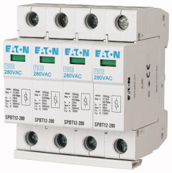 Eaton Blitzstrom-Überspannungsabl.-Set SPBT12-280/4 TN-S 4polig
