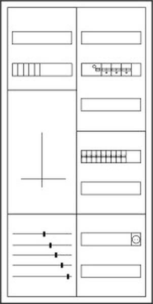 Eaton Zähler-Komplettschrank ZSD-ZV-1100/C