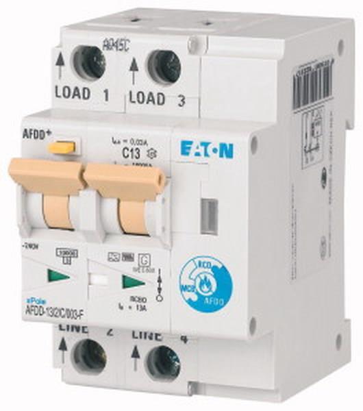 Eaton Brandschutzschalter AFDD-13/2/C/003-F 2p C13A 30mA Typ F Eaton Brandschutzschalter AFDD-13/2/C/003-F 2p C13A 30mA Typ F