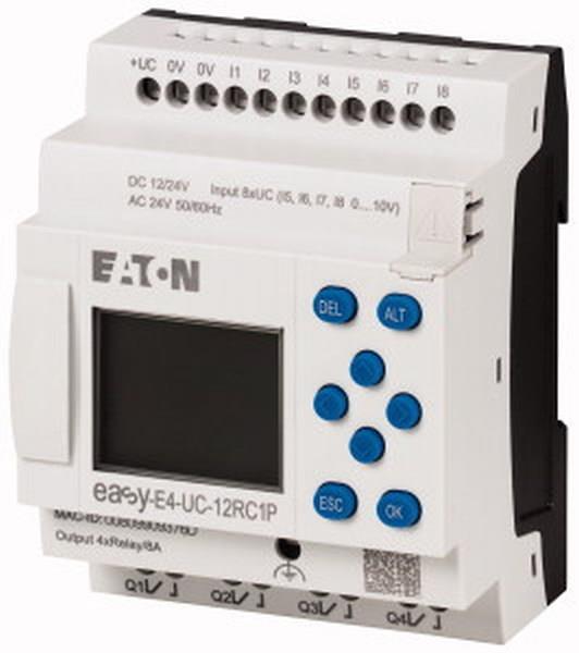 Eaton Steuerrelais EASY-E4-UC-12RC1P easyE4 mit Display