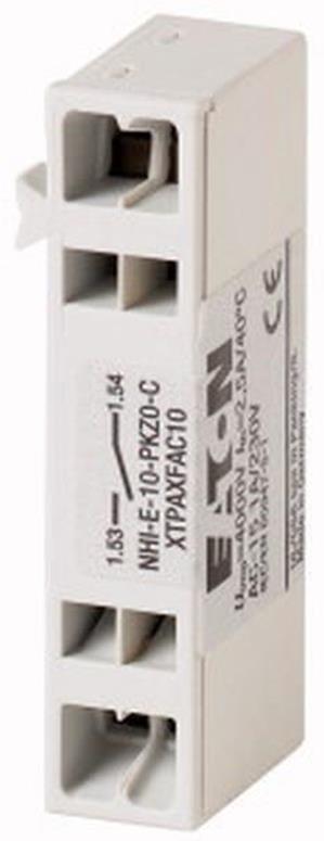 Eaton Normalhilfsschalter NHI-E-10-PKZ0-C 1S mit Federzugklemme Eaton Normalhilfsschalter NHI-E-10-PKZ0-C 1S mit Federzugklemme