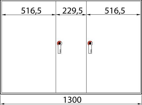ABN Sondertüren-Set S59 für Fluchtwege
