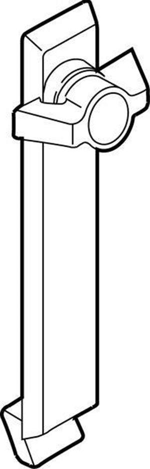 ABN Schlüsselschild GFZ20 m.Knebelbetätigung o.Schloß