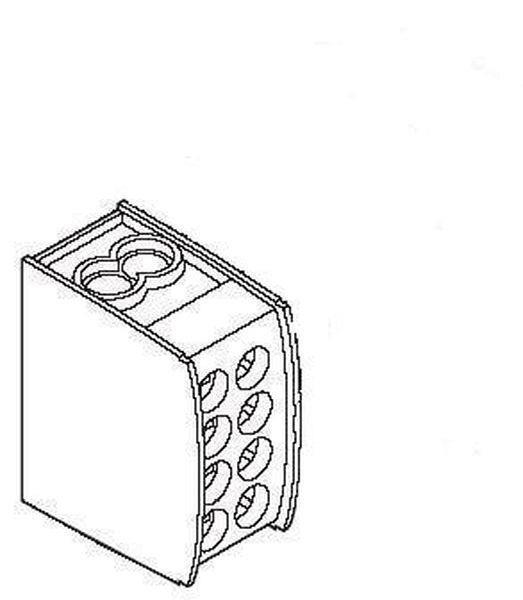 ABN Hauptleitungsklemme XHKB1254 1x4x25qmm