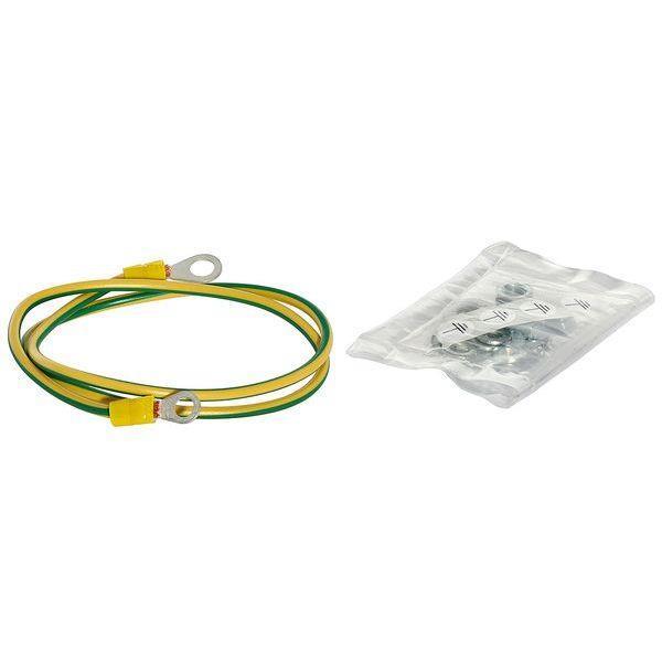 ABN Schutzleiterverbinder Türe (N..E-Geh) f.Bolzen M6,4qmm 690mm