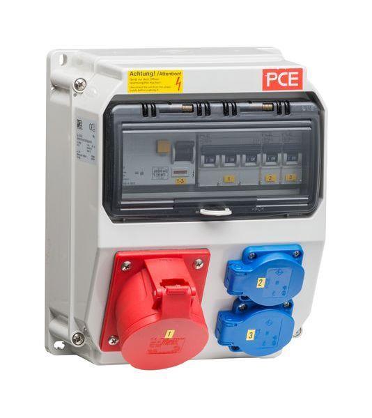 ABN Steckdosenkombi Einbausatz SY16Z 1xCEE 32A, 2xSCHUKO für SL135A