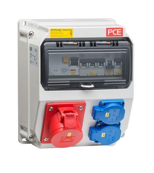 ABN Steckdosenkombi Einbausatz SY15Z 1xCEE 16A, 2xSCHUKO für SL135A