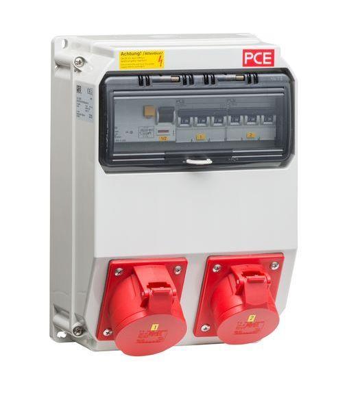ABN Steckdosenkombi Einbausatz 2xCEE 32A, f. SL135