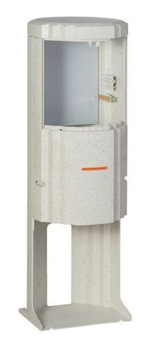 ABN Freiluftsäule SL115P FB1BH2 H: 1150mm 1fach.schl. ABN Freiluftsäule SL115P FB1BH2 H: 1150mm 1fach.schl.