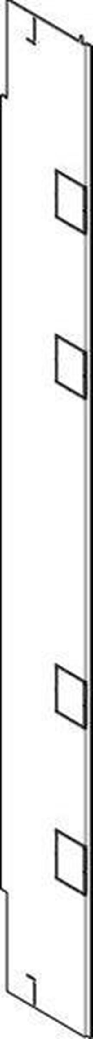 ABN ESPRO Abschottung PVC senkrecht BH7 GTWM17 f. 110/160mm tiefe Gehäuse