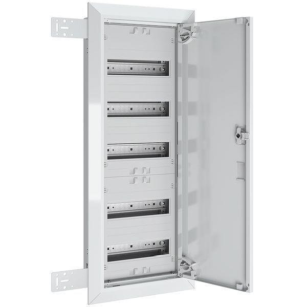 ABN ESPRO Flachverteiler UP/HW T: 110mm UK15 60TE 1x5reihig f. REG