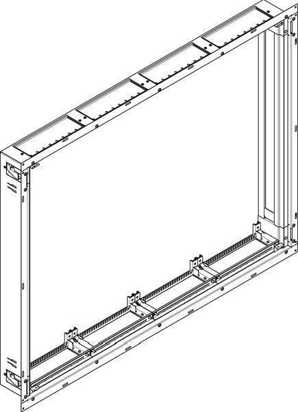 ABN ESPRO Flachverteiler UP/HW T: 110mm UL45X 240PLE 4x5reihig UP Wanne