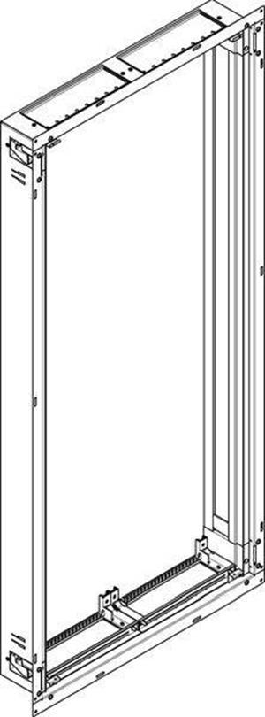 ABN ESPRO Flachverteiler UP/HW T: 110mm UL27X 168PLE 2x7reihig UP Wanne