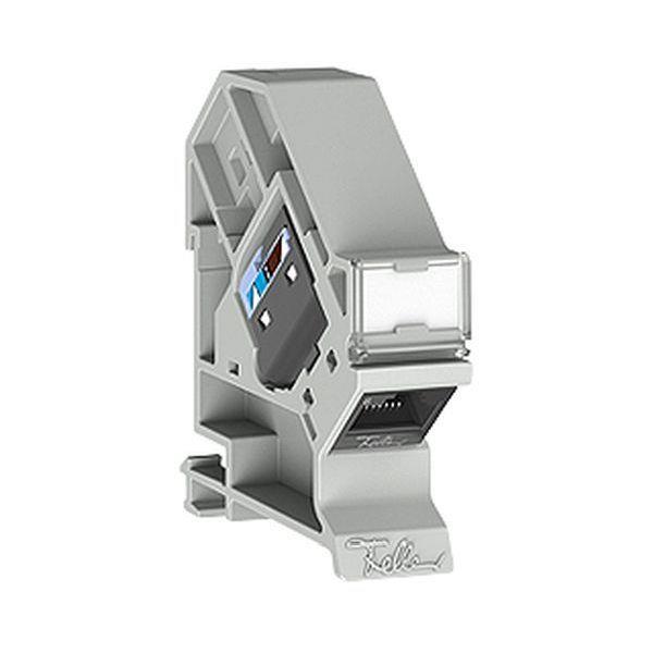 ABN Bestückungspaket RJ45 OAR Cat.6A für Hutschiene 45°