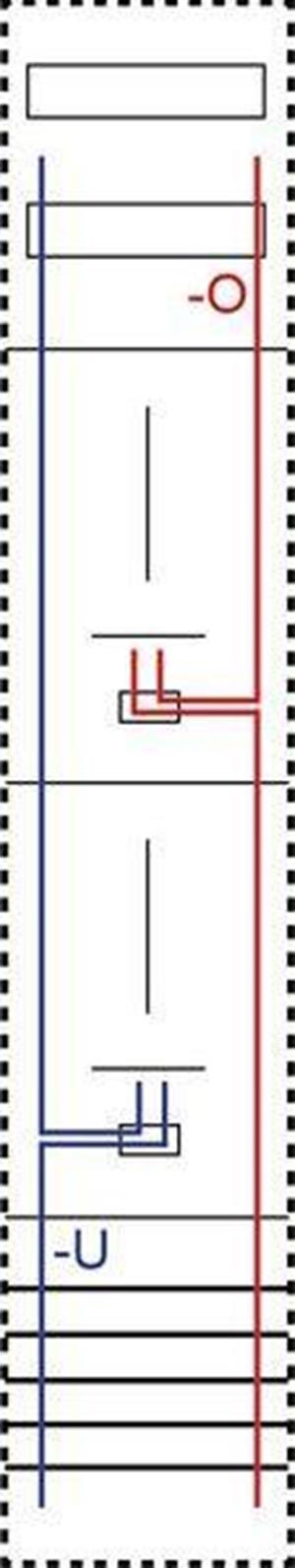 ABN Verdrahtungssatz VDLUX1410O BH 8+9 oberer ZP TN-S 10qmm