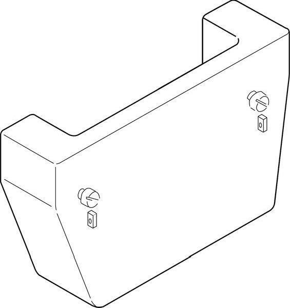 ABN Klemmenabdeckung 60233 Deckel plombierbar