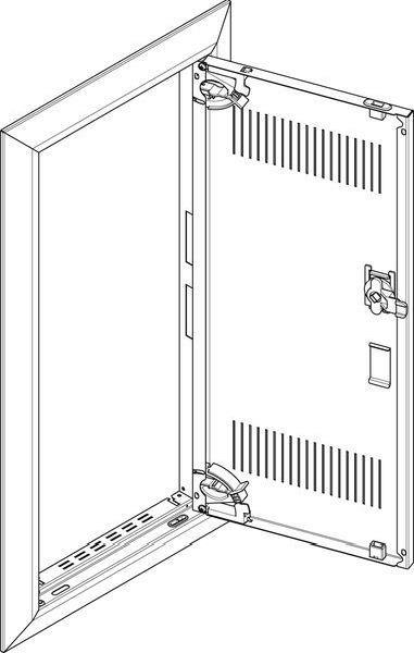 ABN Blendrahmen GBRU14TL f.UP-Feldverteiler 1x4-r.