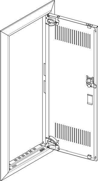 ABN Blendrahmen GBRU15TL f.UP-Feldverteiler 1x5-r.