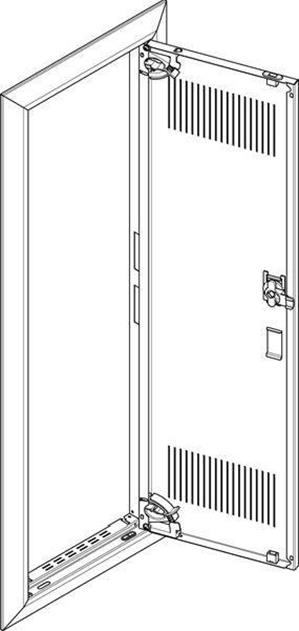 ABN Blendrahmen GBRU16TL f.UP-Feldverteiler 1x6-r.