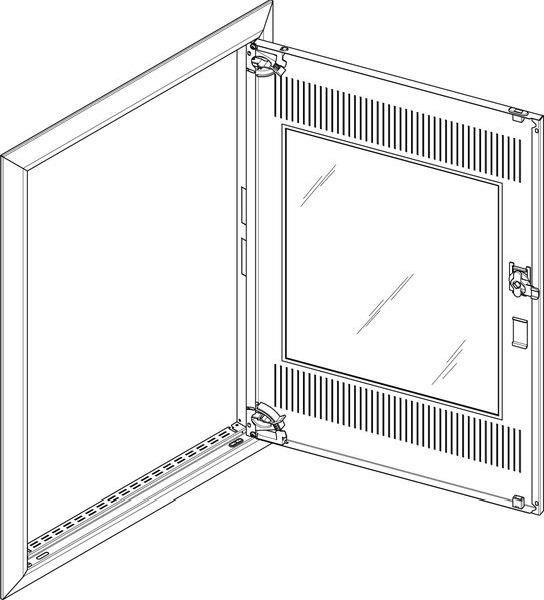 ABN Blendrahmen GBRU25TM f.UP-Feldverteiler 2x5-r.