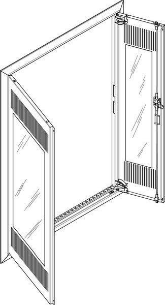 ABN Blendrahmen GBRU37TM f.UP-Feldverteiler 3x7-r.