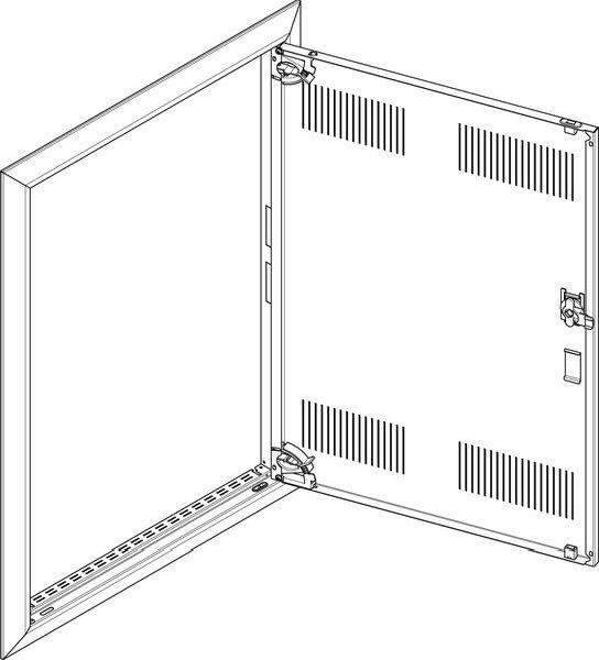 ABN Blendrahmen GBRU25TL f.UP-Feldverteiler 2x5-r.