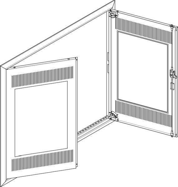 ABN Blendrahmen GBRU46TM f.UP-Feldverteiler 4x6-r.
