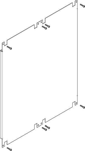 ABN Montageplattenfeld PMF240N 2-f.breit BauH:4