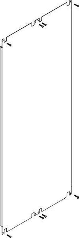 ABN Montageplattenfeld PMF280N 2-f.breit BauH:8