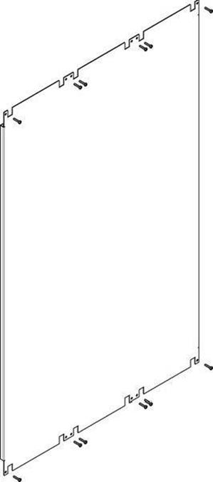 ABN Montageplattenfeld PMF380N 3-f.breit BauH:8