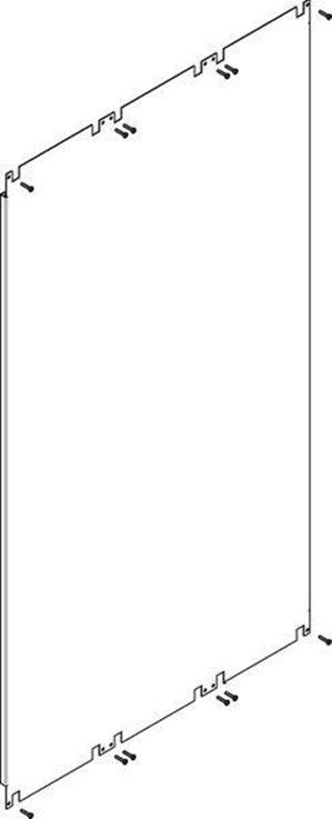 ABN Montageplattenfeld PMF390N 3-f.breit BauH:9