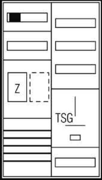 ABN Abfangwinkel für NT-Gehäuse (MF) auf Lochleiste