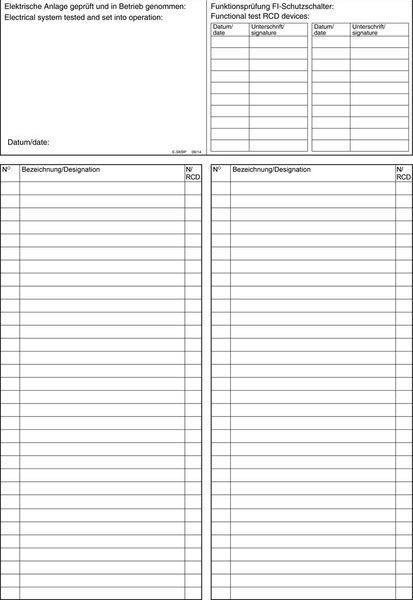 ABN Beschriftungsblatt SKBPN10  DIN A4(PK=10Stk.)