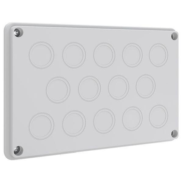 ABN Leitungseinführungsplatte NLP21N10 14xM32,5-25,5mm(PK=10 Stk.)