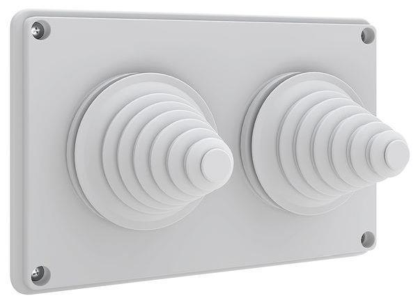 ABN Kabelstutzen NKT26N6 Kabel 2x 14-68mm(PK=6Stk.)