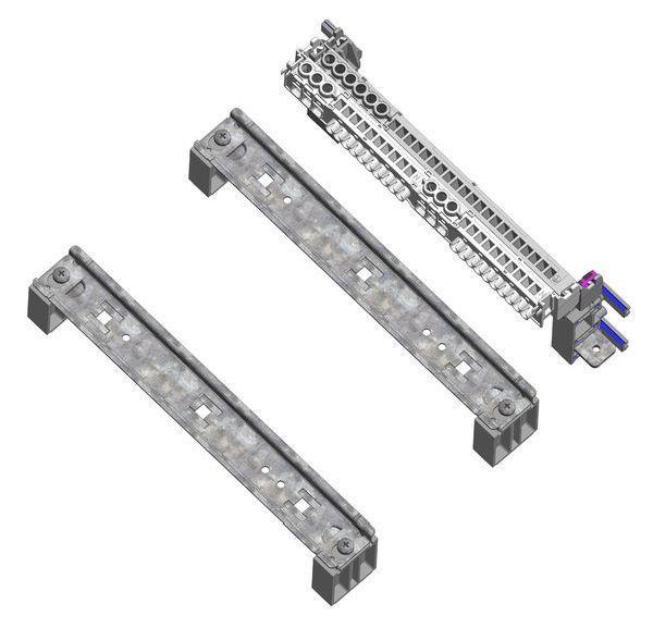 ABN Bestückungspaket BP Hutschienen f.ZV-Felder BH9 Nachrüst.