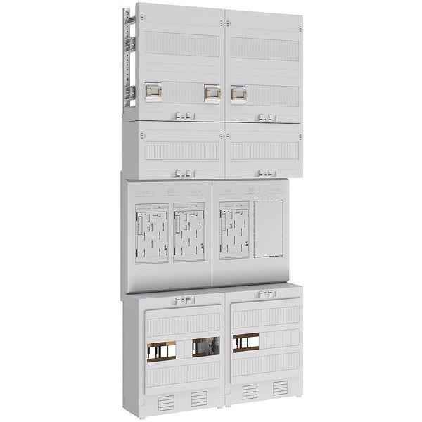 ABN Zählerfeld eHZ 3Z 1R mit sHS 5polig