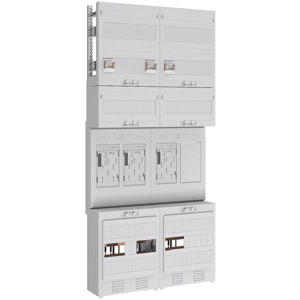 ABN Zählerfeld eHZ 3Z 1R mit sHS/OKK 5polig