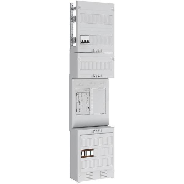 ABN Zählerfeld eHZ 1Z 1R mit HS/OKK 5polig