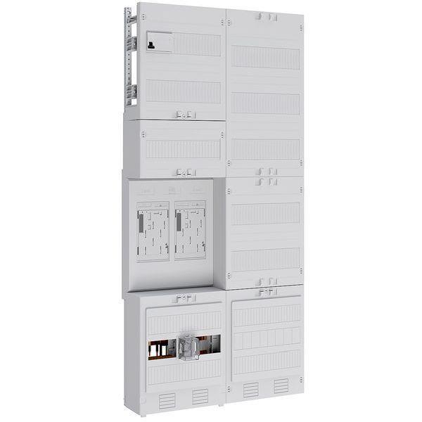 ABN Zählerfeld eHZ 2Z 1V 5p. 500x1050mm Wärmepumpenfel ABN Zählerfeld eHZ 2Z 1V 5p. 500x1050mm Wärmepumpenfel