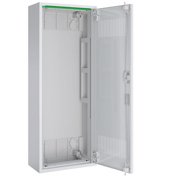 ABN Feldverteiler AP T:160mm Leer 1x5-rg.m.Lüftungst.