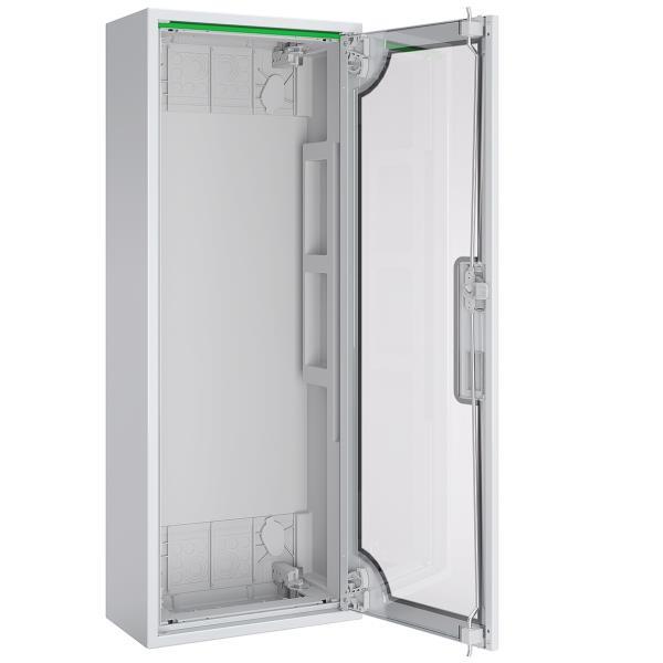 ABN Feldverteiler AP T:160mm Leer 1x5-rg.m.Sichttüre